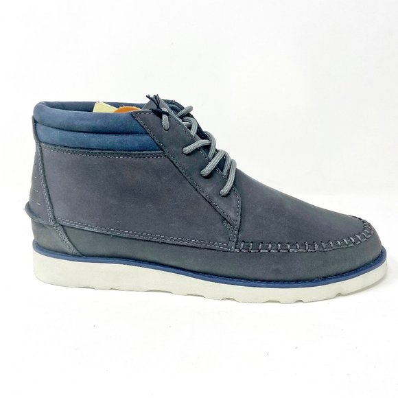 Clae Other - Clae Romare Hi Vibram Pavement Leather Gray Mens Premium Casual Sneakers